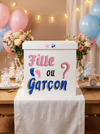 PETIT BOITE A BALLONS GENDER REVEAL - Photo 1