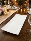 ASSIETTE DAMAS RECTANGLE PM FINE LONGUE - Photo 1
