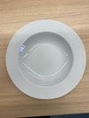 ASSIETTE RONDE BLANCHE CREUSE SOUPE MEDIT - Photo 2