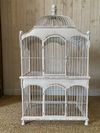 CAGE OISEAU BLANC LARGE - Photo 2