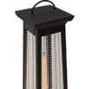 CHAUFFAGE ÉLECTRIQUE EXTÉRIEUR RADIANT INFRAROUGE 2000W NOIR - Photo 4