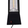 CHAUFFAGE ÉLECTRIQUE EXTÉRIEUR RADIANT INFRAROUGE 2000W NOIR - Photo 5
