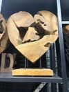COEUR EN BOIS DECORATION - Photo 2
