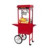 MACHINE A POPCORN SUR CHARIOT ROULETTE ROUGE - Photo 2