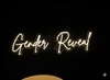 PANNEAU LED LUMINEUX GENDER REVEAL BLANC - Photo 2