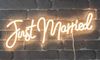 PANNEAU LED LUMINEUX JUST MARRIED - Photo 2