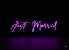PANNEAU LED LUMINEUX JUST MARRIED NEW ROSE REGLABLE - Photo 2