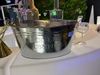 SEAU A CHAMPAGNE OVALE COLD DRINK ARGENT - Photo 2