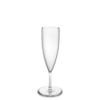 FLUTE A CHAMPAGNE EN PLASTIQUE TRANSPARENT - Photo 2