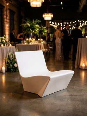 FAUTEUIL KAMI SLIDE ICHI BLANC