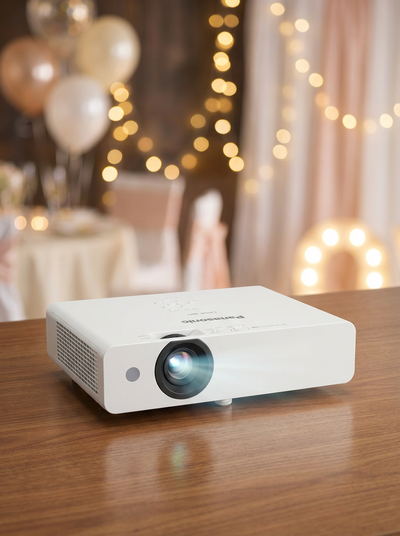 VIDÉO PROJECTEUR BLANC PANASONIC