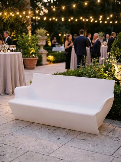 Location FAUTEUIL SLIDE KAMI YON BLANC