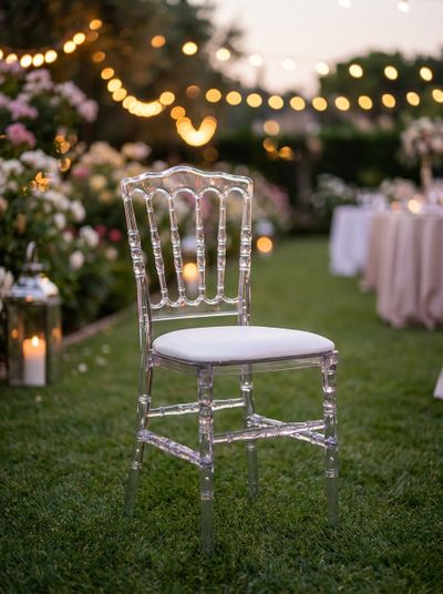 CHAISE NAPOLEON TRANSPARENTE