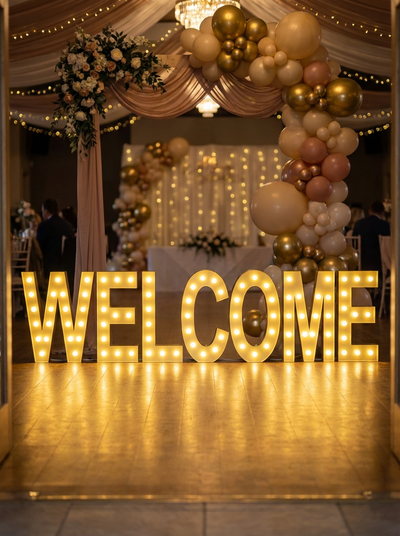 Location WELCOME METAL A LED