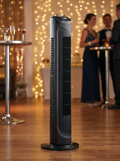 Location VENTILATEUR TOUR NOIR