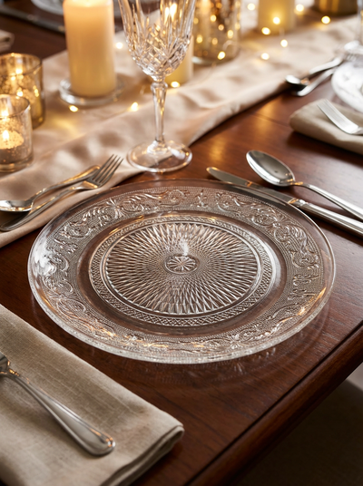 Location ASSIETTE TRANSPARENTE GM