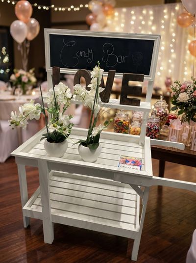 Location CANDY BAR BOIS BLANC AVEC ARDOISE