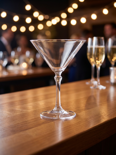 Location VERRE A MARTINI PLASTIQUE TRANSPARENT