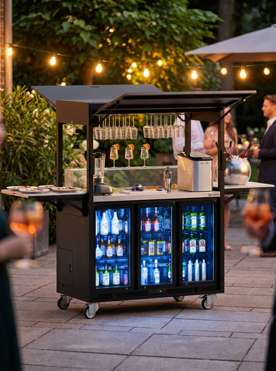  BAR STATION DE COCKTAIL MOBILE