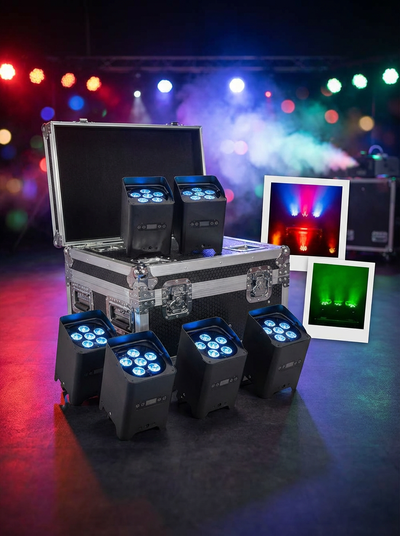 JEUX DE LUMIERE PROJECTEUR SUR BATTERIE (6H)