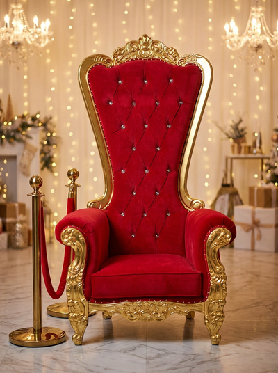 Location FAUTEUIL ROUGE ET OR