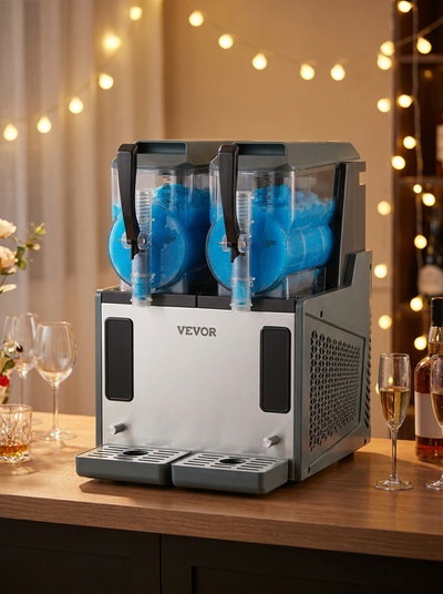 Location MACHINE A GRANITA DOUBLE VEVOR (2X4L)