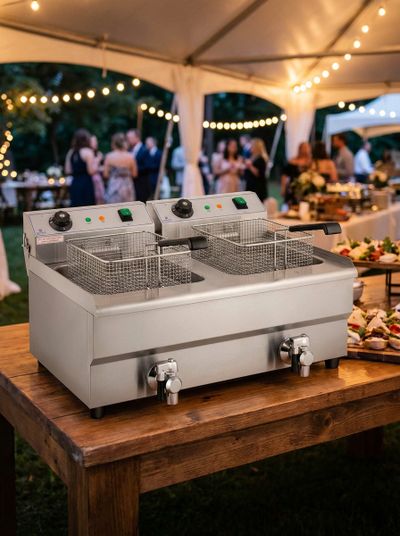 Location FRITEUSE DOUBLE ELECTRIQUE 2X 13 LITRES
