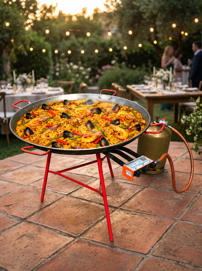 KIT POELE A PAELLA 20 PERSONNES
