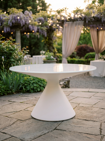 TABLE RONDE LED LUMINEUSE