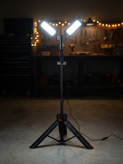 PROJECTEUR LED AVEC TREPIED