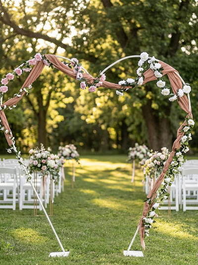 Location ARCHE EN COEUR GEANTE BLANC GM