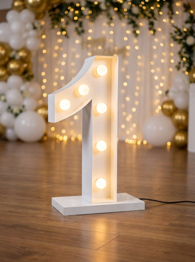 PETIT CHIFFRE 1 LUMINEUX