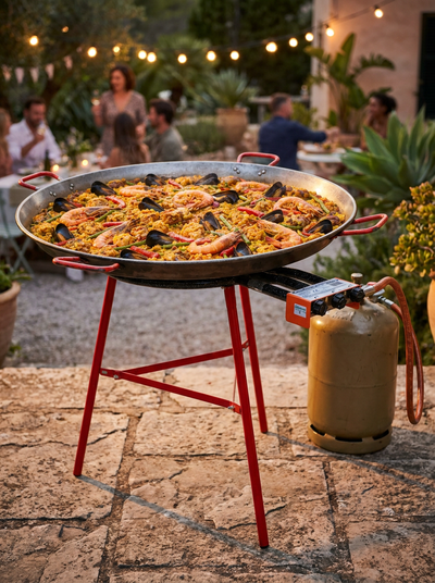 KIT POELE A PAELLA 40 PERSONNES