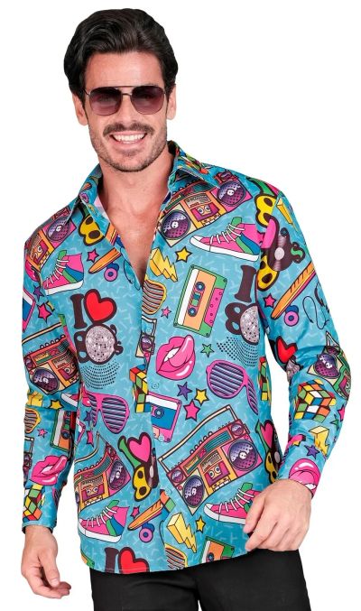 CHEMISE 80'S TAILLE S/M