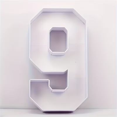Location CHIFFRE BOIS 9 COULEUR BLANC