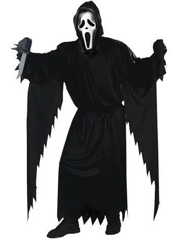 DEGUISEMENT GHOST FACE SCREAM TAILLE 180CM
