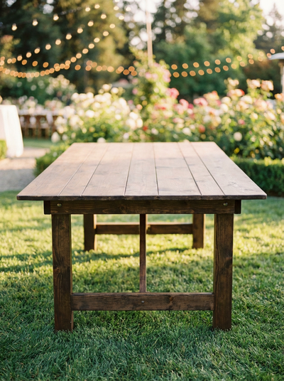 TABLE BOIS RECTANGLE PLIANTE DELUXE