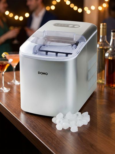 MACHINE À GLAÇONS ARGENT 2,1L 105W (15KG EN 24H)