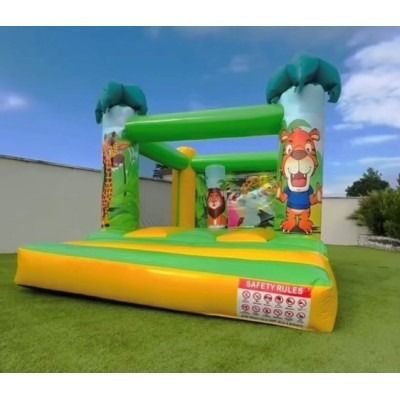 CHATEAU STRUCTURE GONFLABLE ANIMAUX 3,8X4M