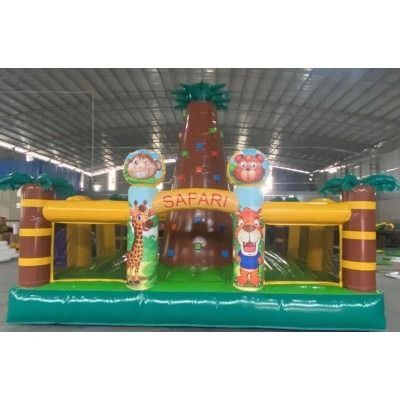 CHATEAU STRUCTURE GONFLABLE SAFARI 5x5m