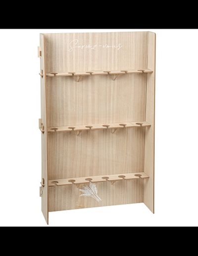 SUPPORT EN BOIS "CHAMPAGNE" - 95 CM