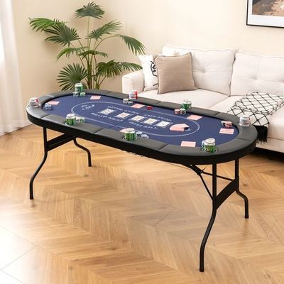 Table de poker pliable 182 cm – 8 joueurs