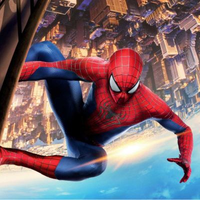 Location TOILE BACKDROP AVEC SUPPORT SPIDERMAN 2X2M