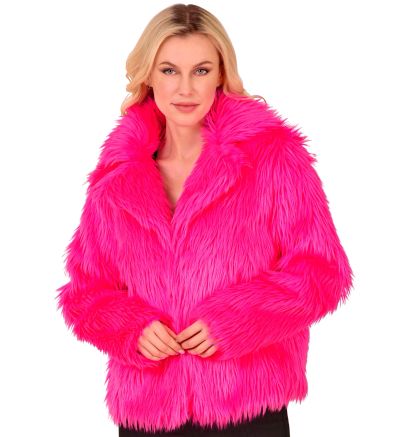 Location VESTE FEMME EN PELUCHE ROSE