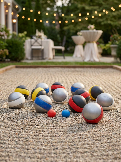 Kit de petanque molle interieur ou exterieur en location pour événement - Faites la Fête