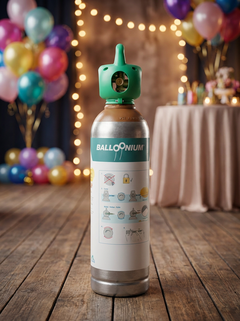 Bouteille hélium environ 400 ballons de 28 cm en location pour événement - Faites la Fête