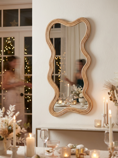 Miroir simple sans decorations en location pour événement - Faites la Fête
