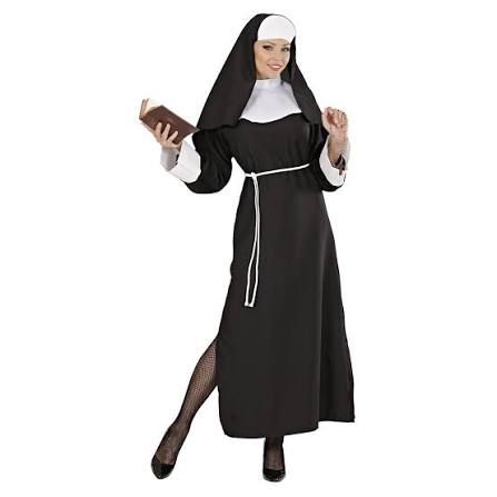 Deguisement nonne taille xs en location pour événement - Faites la Fête
