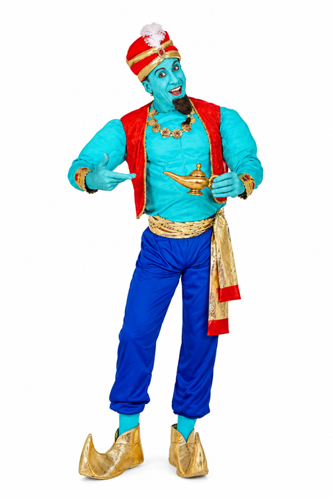 Déguisement genie aladin taille l en location pour événement - Faites la Fête