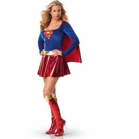 Deguisement super girl en location pour événement - Faites la Fête